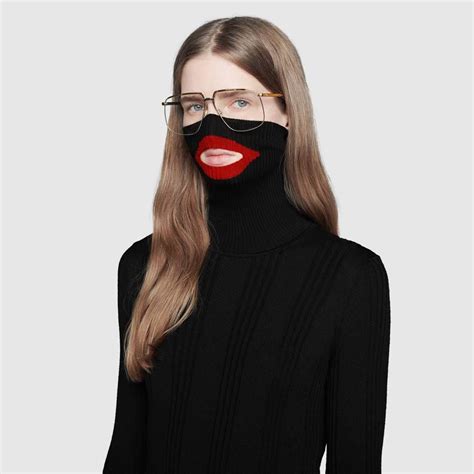 gucci balaclava sweater colors|Gucci turtleneck.